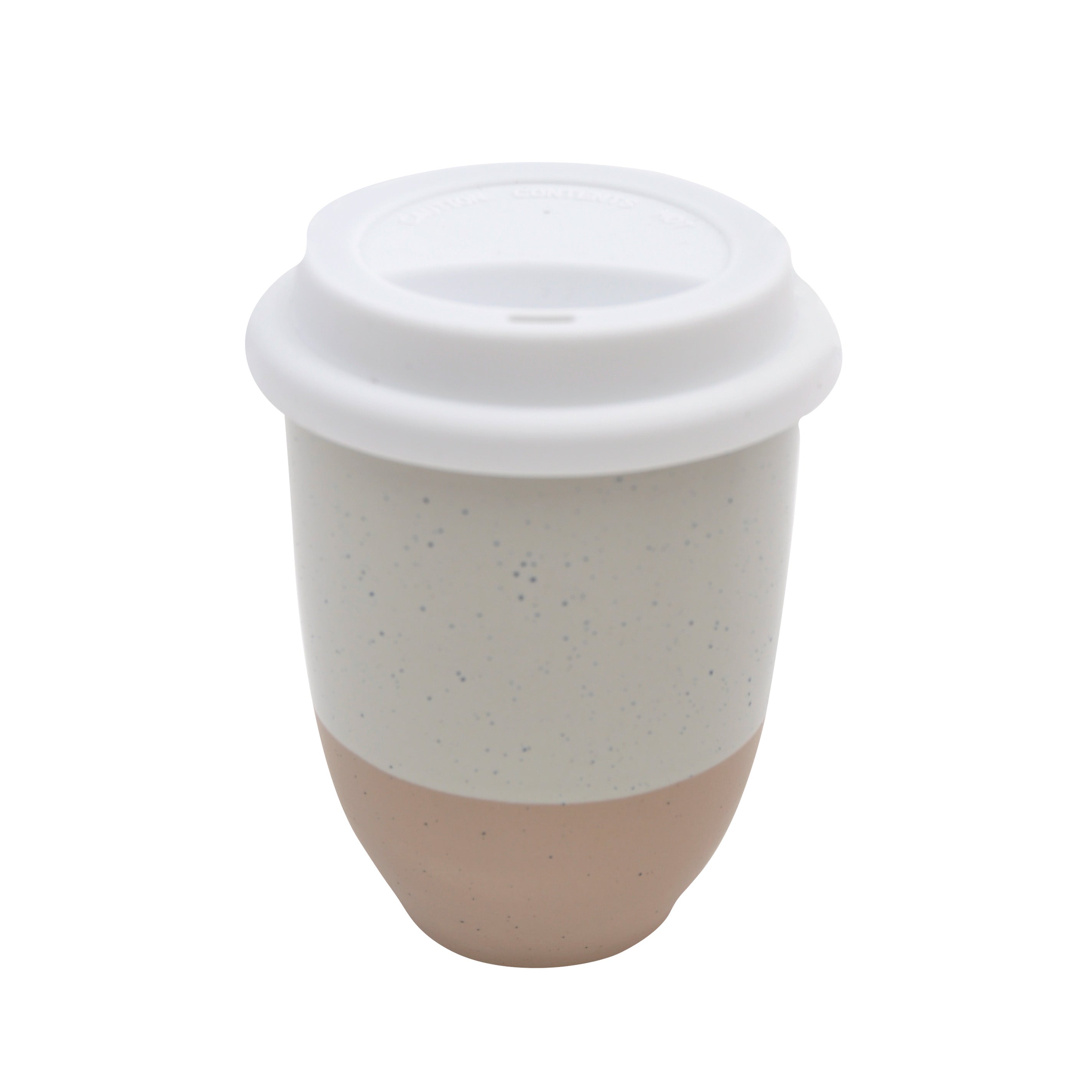 Ceramic Travel Mug - White